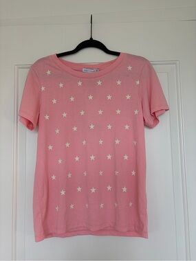 NWT South Parade Mixology Brand Pink Star Print Tee